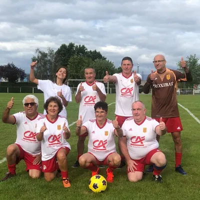 Foot en marchant : l’équipe de France s’est entraînée dans la Loire 