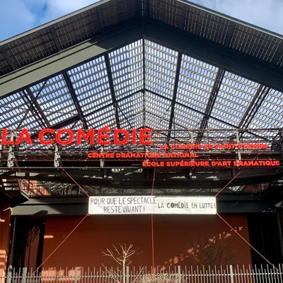 La Comédie de Saint-Etienne se mobilise pour dénoncer des coupes...