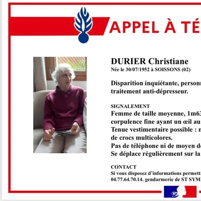 Loire : fin de l'appel à témoins, la personne retrouvée saine et sauve