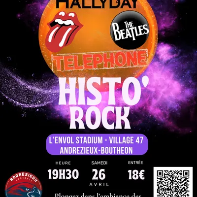 Spectacle Histo Rock à Andrézieux