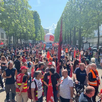 Grève du 6 juin : des tensions à Saint-Etienne 