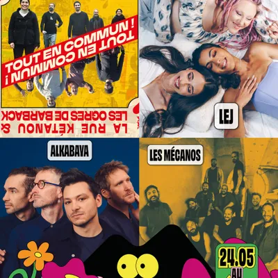 Festival Paroles & Musiques - LEJ + Les Ogres de Barback & La Rue...