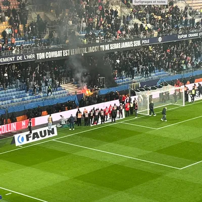 MHSC - ASSE : le match arrêté alors que les Verts menaient 2-0