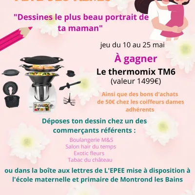 Fête des mères avec Commerces en Fête de Montrond-les-Bains