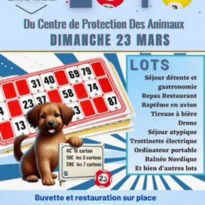 Loto du Centre de Protection des Animaux à Pouilly-Les-Feurs