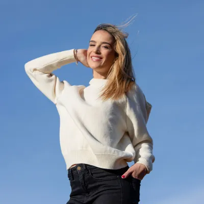 Aidez ce pull éco-responsable made in Roanne à être produit