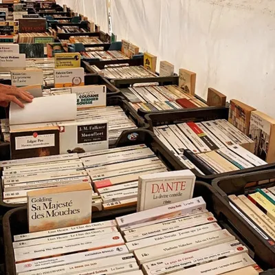 Saint-Etienne : une vente de livres d'occasion organisée par le...