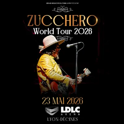 Zucchero à Lyon : la billetterie est ouverte 