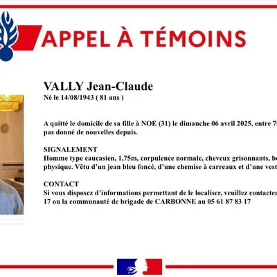 Un appel à témoins en Haute-Garonne 