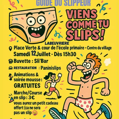 C'est la fête du Slip ce week end à Labeuvrière! 