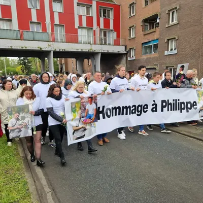 Grande-Synthe : près de 2000 personnes ont marché pour Philippe