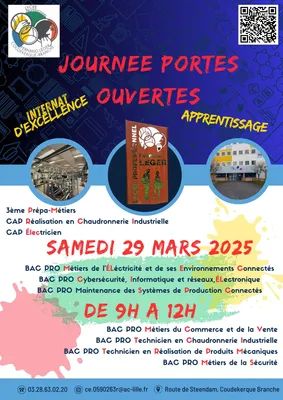 LP Fernand Léger le 29 mars à Coudekerque Branche