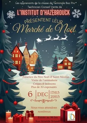 Marché de Noël de L'Institut d'Hazebrouck le 6 décembre à Hazebrouck