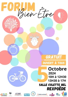 Forum Bien-être le 5 octobre à Rexpoede