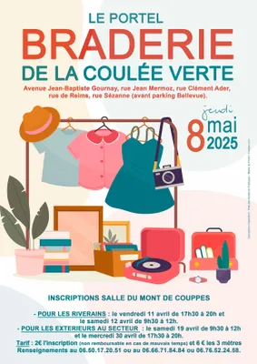 Braderie du 8 mai à Le Portel (Parc de la falaise) le 8 mai à Le...