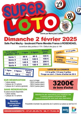 Loto le 2 février