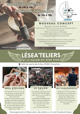 Léséa'teliers le 30 novembre à Gravelines 