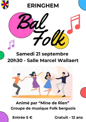 BAL FOLK le 21 septembre à Eringhem