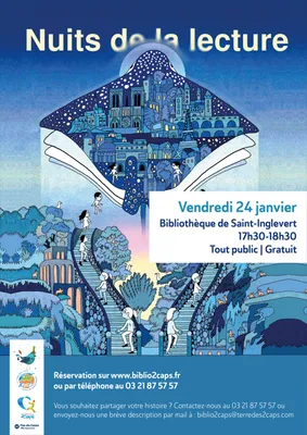 La Nuit de la Lecture le 24 janvier à Saint-Inglevert