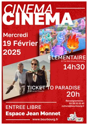 Projection cinéma TICKET TO PARADISE © Universal Pictures le 19...