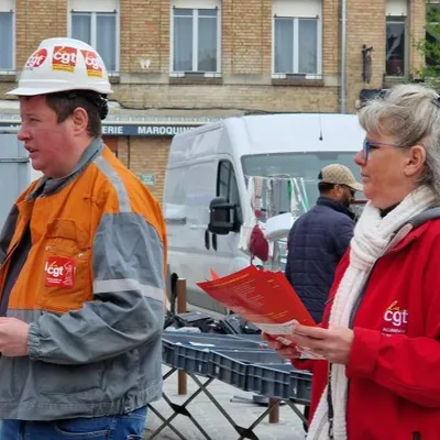 La CGT ArcelorMittal Dunkerque lance son tour des marchés dans la...