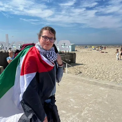 Un audomarois marche jusqu’à Dunkerque pour la cause palestinienne