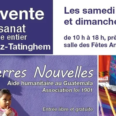 Saint-Martin-lez-Tatinghem : Expo-vente d'artisanat du monde les 17...