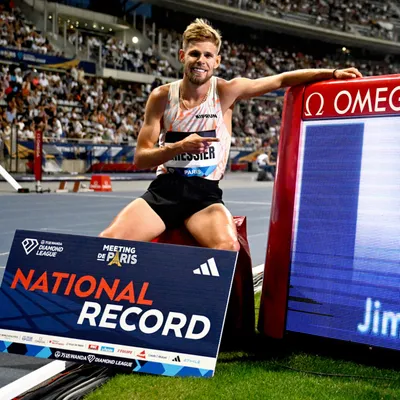 Jimmy Gressier bat son propre record de France et se qualifie pour...