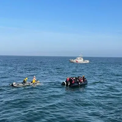 De nouveaux migrants sauvés ce vendredi matin, au large de Le Portel
