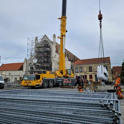 Saint-Omer : Bientôt un « parapluie » géant au-dessus de l’Eglise...