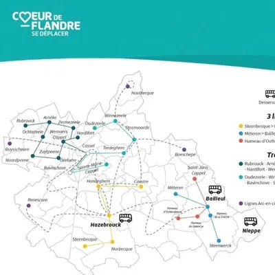 Cœur de Flandre : lancement du réseau de transport Hop Bus le 30 juin