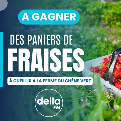 Gagnez vos paniers de fraises