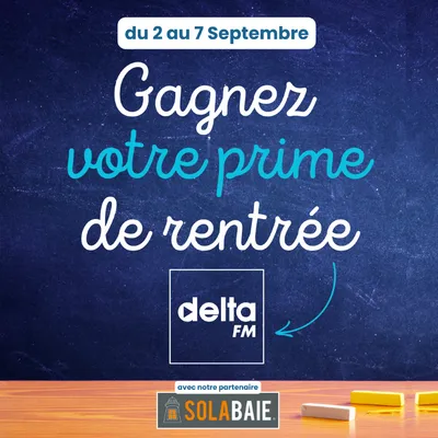 Gagnez votre prime de rentrée !