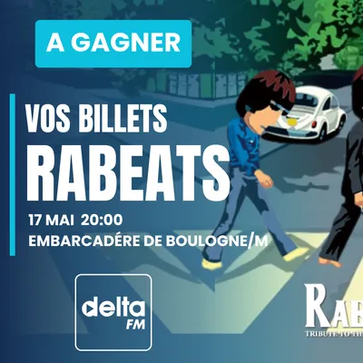 Vos billets pour le concert THE RABEATS – The Last Tour