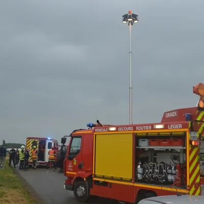 Accident de la route à Aix-en-Issart : un motard grièvement blessé