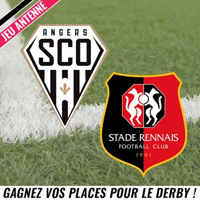 ANGERS SCO / STADE RENNAIS : Gagnez vos invitations
