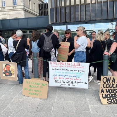 Angers. « Ça m’écœure, on n'est pas considérés », les salariés des...