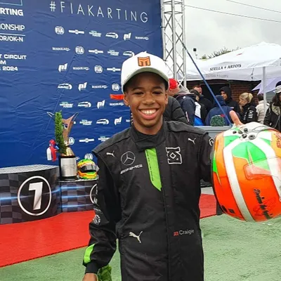 Kart : Kenzo Craigie sacré champion des Champions of the Future...