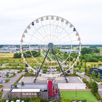 Reichstett : fin de la grande roue au Shopping Promenade