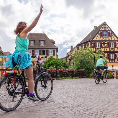 Explorer Colmar en pédalant 