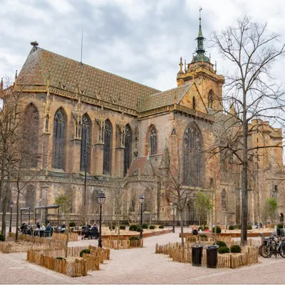 Colmar : fin du réaménagement place de la Cathédrale