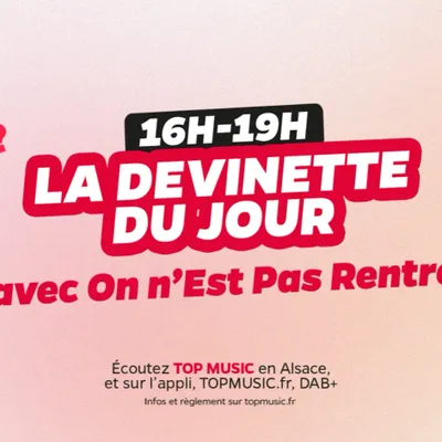 La devinette du jour
