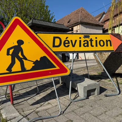 Des travaux sur le RD83 à Guémar