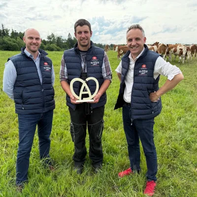 Découvrez Alsace Lait chez un producteur à Courtavon