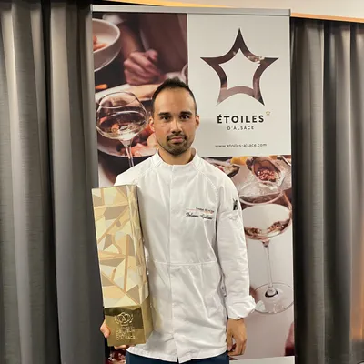Guillaume Delande remporte le concours du Meilleur Plat d’Alsace