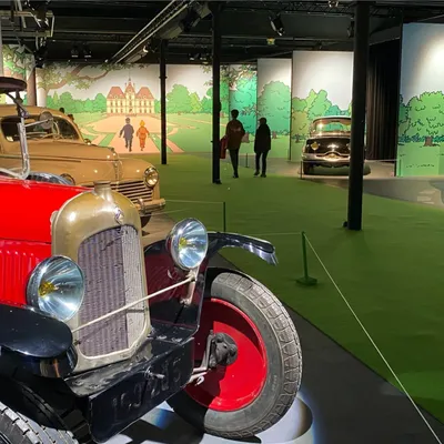  En voiture avec Tintin à Mulhouse 