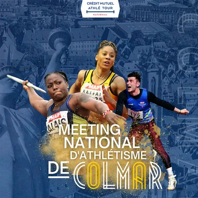 Gagnez vos places pour le Meeting National d’athlétisme de Colmar !