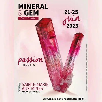 Gagnez vos pass pour le 58ème MINERAL & GEM à Sainte-Marie-aux-Mines