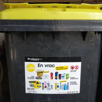 Vous pouvez jeter davantage de déchets recyclables dans la poubelle...
