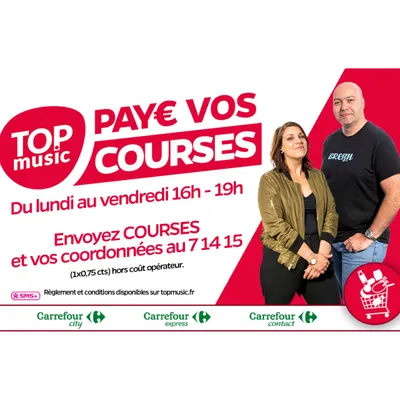 TOP MUSIC PAYE VOS COURSES !